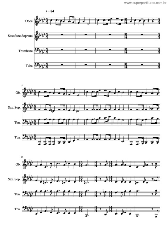 Partitura da música 072– Nome Glorioso, O De Jesus