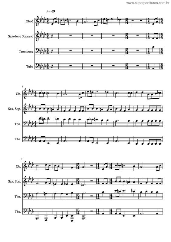 Partitura da música 150– Jesus Cristo Meu Senhor