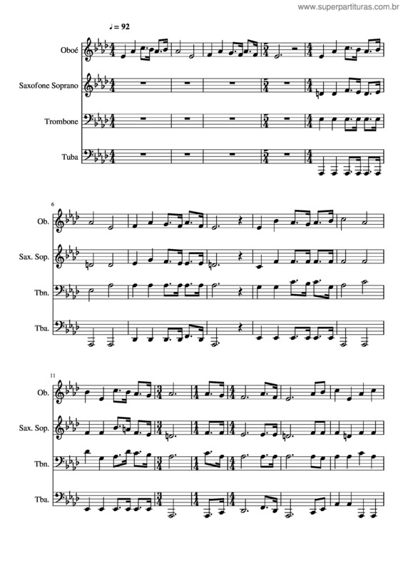 Partitura da música 151– Se De Cristo O Nome Amares