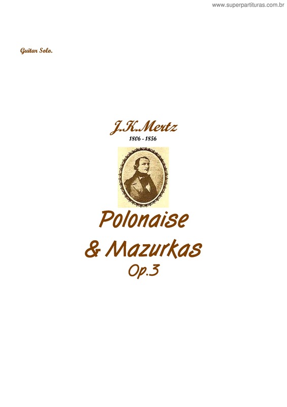 Partitura da música 2 Polonaise &amp; Mazurkas