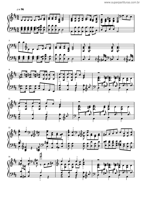 Partitura da música 224 E Tempo De Segar