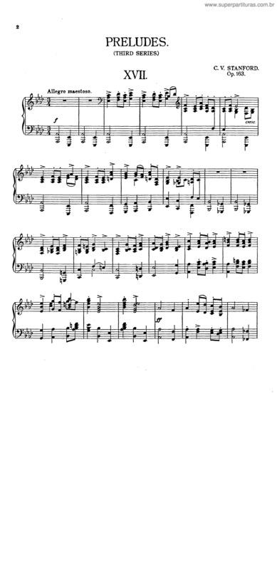 Partitura da música 24 Preludes v.6