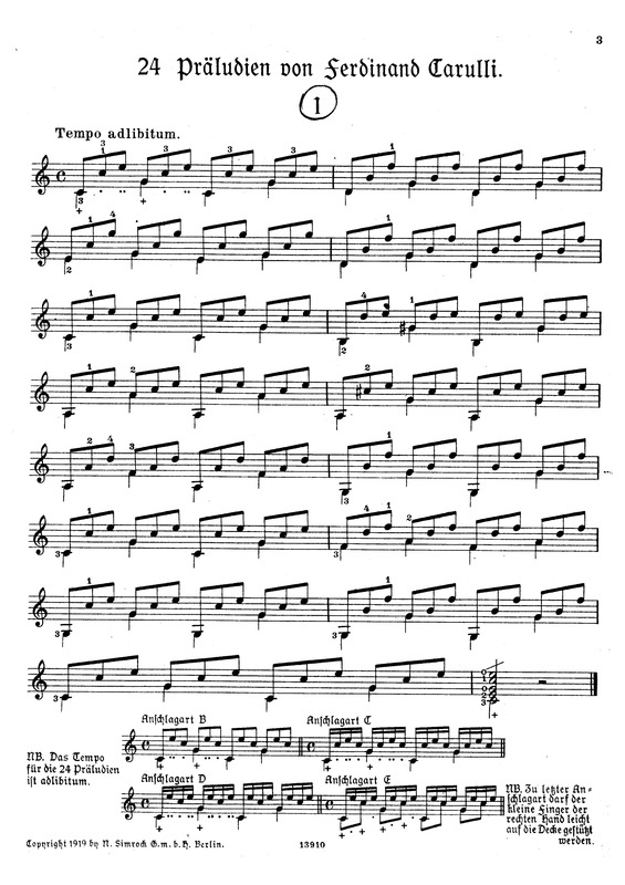 Partitura da música 24 Preludes v.9