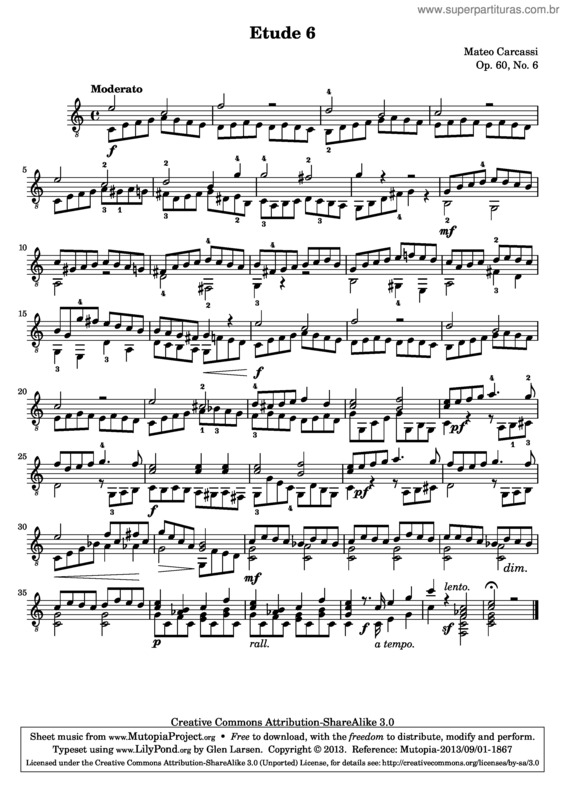 Partitura da música 25 Etudes Melodiques et Progressives v.8