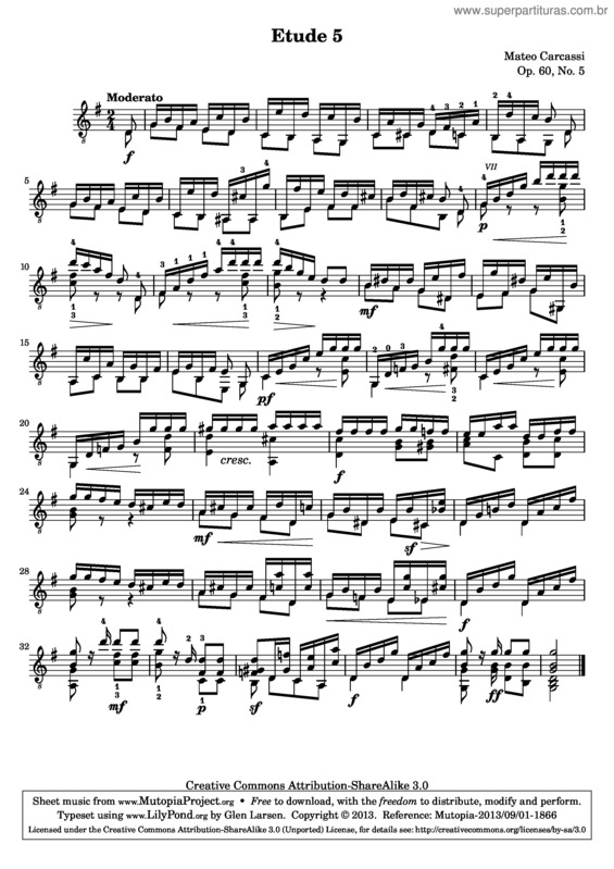 Partitura da música 25 Etudes Melodiques et Progressives v.9