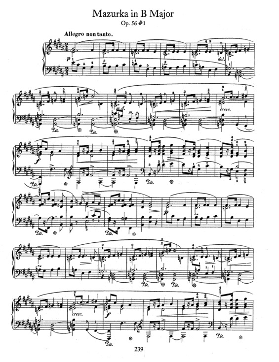 Partitura da música 3 Mazurkas v.2