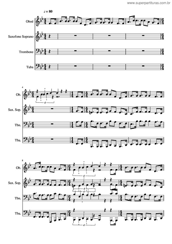 Partitura da música 320– Que Prazer É Andar Com Cristo