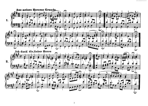 Partitura da música 371 Chorale Harmonisations v.3