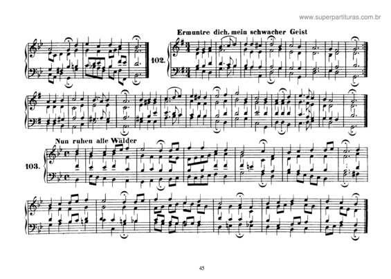 Partitura da música 371 Chorale Harmonisations v.4