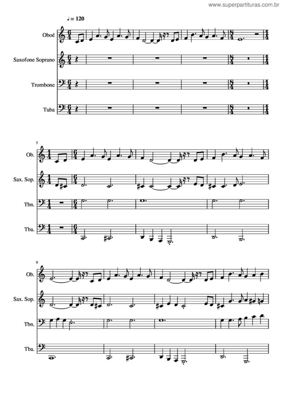 Partitura da música 372– Da Igreja Fiel Fundamento É Jesus