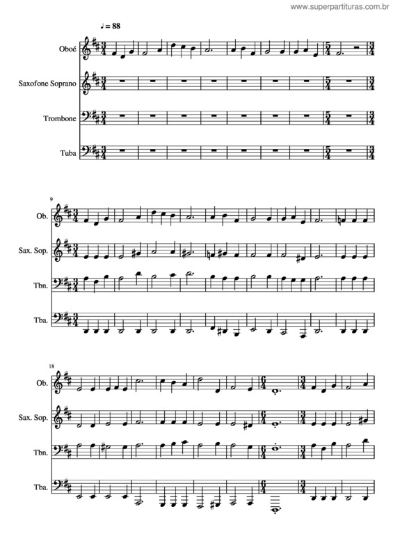 Partitura da música 385– Vinde Após Mim