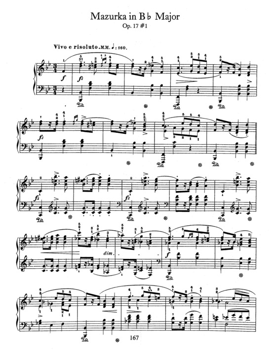 Partitura da música 4 Mazurkas v.10