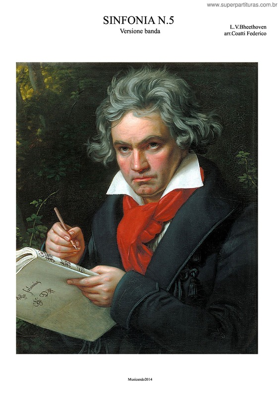 Partitura da música 5 Sinfonia Di Beethoven
