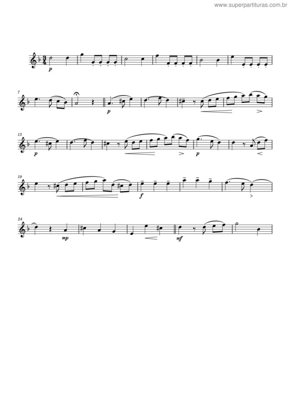 Partitura da música A Belén Vinde, Pastores Me