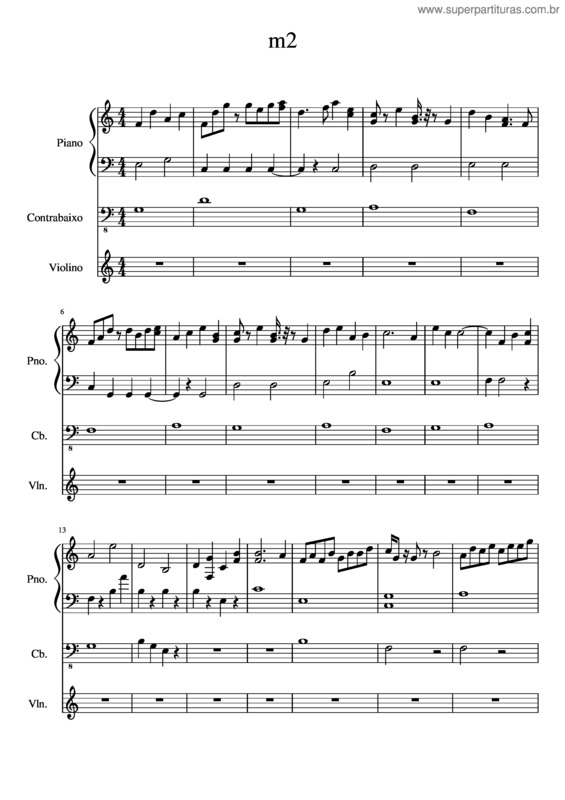 Partitura da música A Evolução Da Bailarina