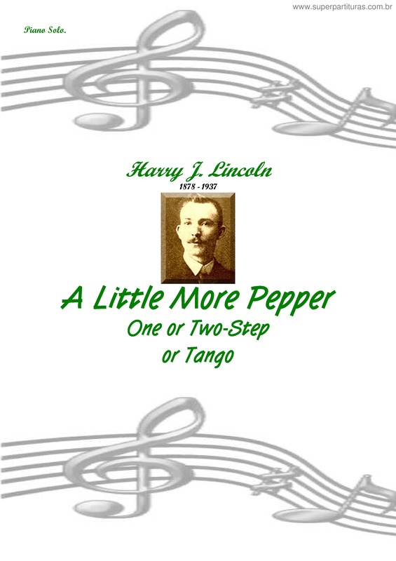 Partitura da música A Little More Pepper