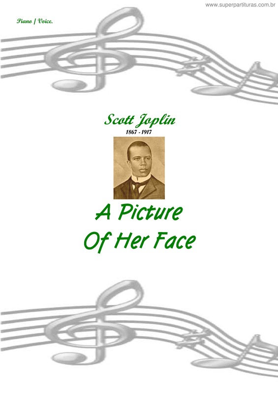Partitura da música A Picture of Her Face