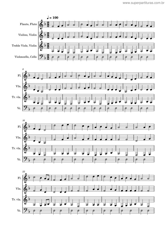 Partitura da música A Virgen, Que De Deus