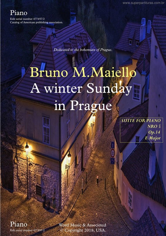 Partitura da música A winter Sunday in Prague v.2