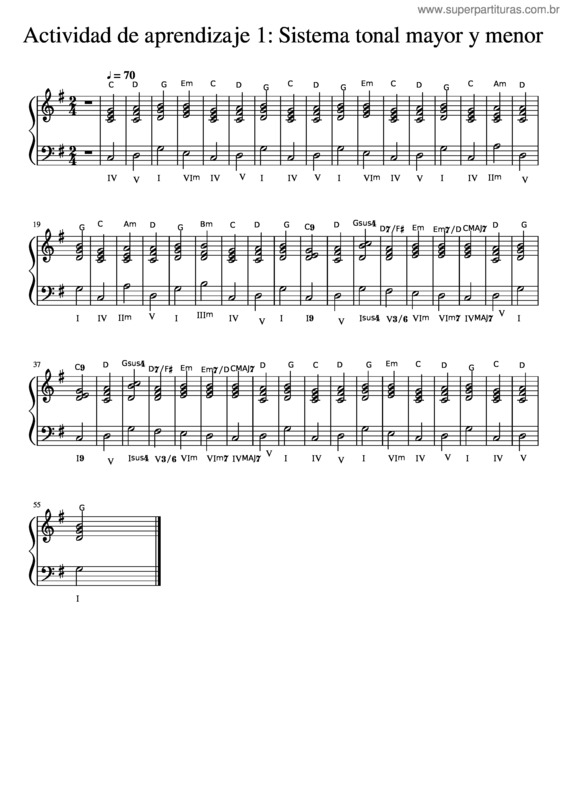 Partitura da música Actividad_De_Aprendizaje_1__Sistema_Tonal_Mayor_Y_Menor