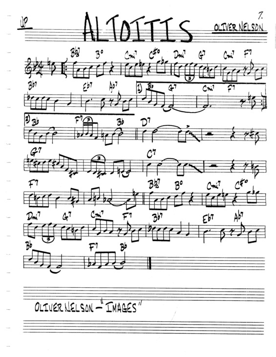Partitura da música Altoitis v.5