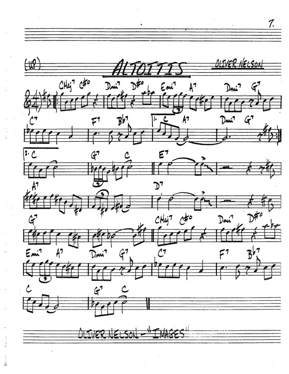 Partitura da música Altoitis v.8