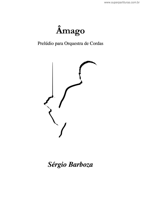 Partitura da música Âmago