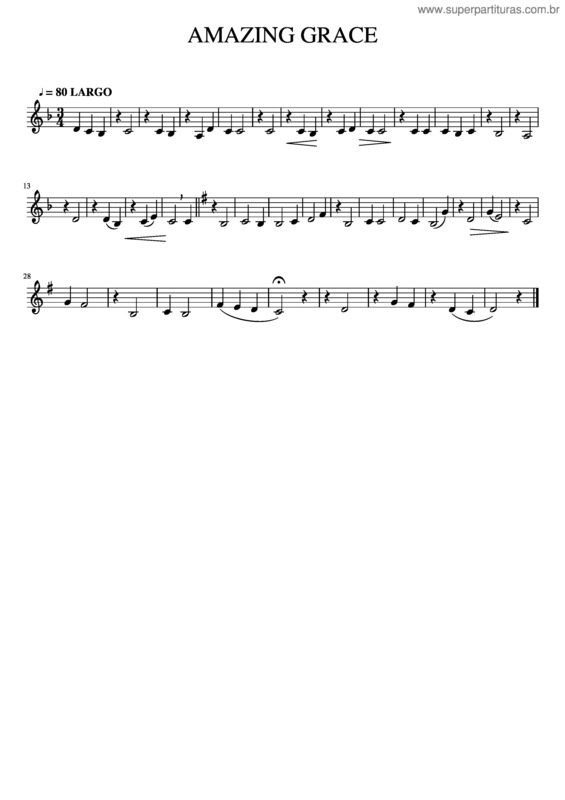 Partitura da música Amazing_Grace 4