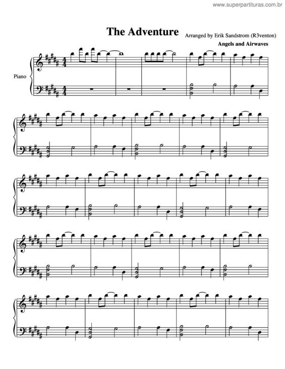 Partitura da música Angels And Airwaves