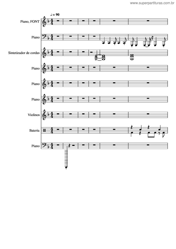 Partitura da música Angra Dos Reis – Legiáo Urbana