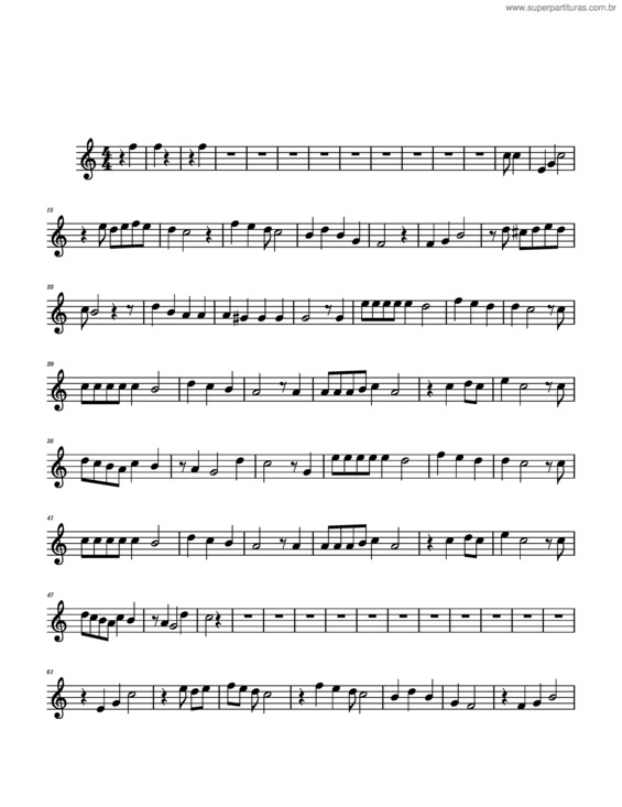 Partitura da música Ansiedad – Nat King Cole Ansiedad
