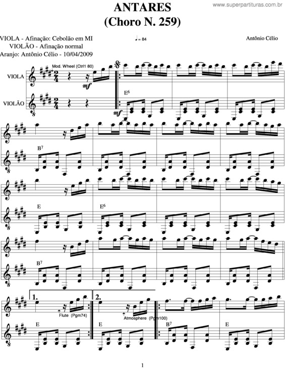 Almeida Prado - IV Peças para piano a quatro mãos (Duo Atmospheres