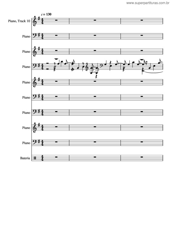 Partitura da música Antes Da Seis – Legião Urbana