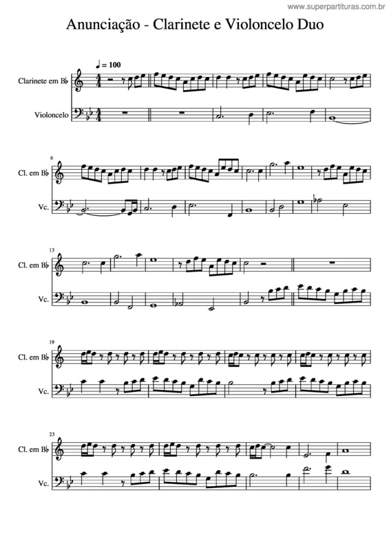 Partitura da música Anunciação – Alceu Valença v.21