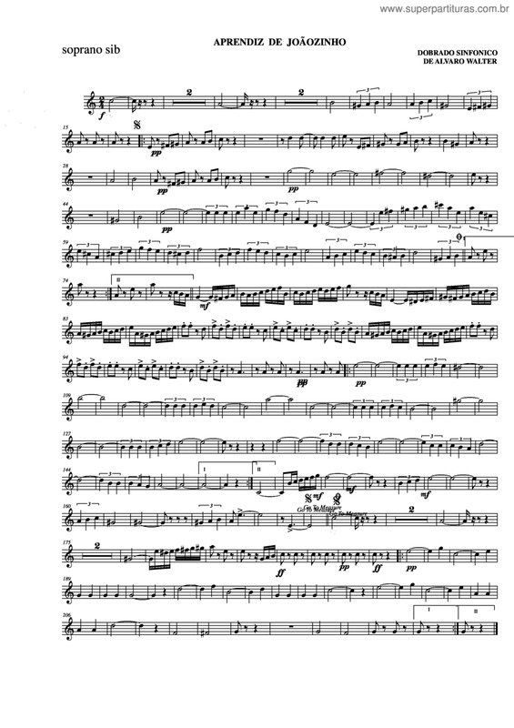 Partitura da música Aprendiz De Joãozinho v.2