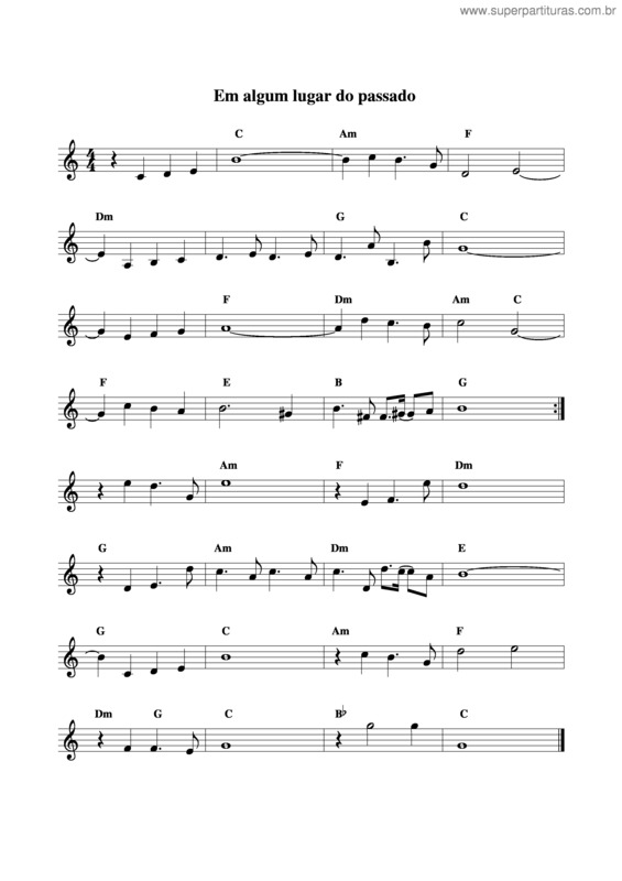 Partitura da música Aquarela Do Brasil v.10