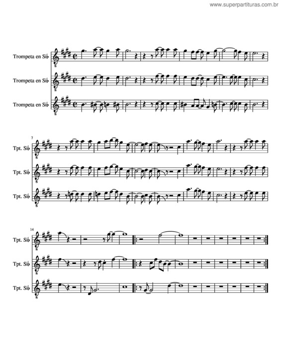 Partitura da música Aquel Viejo Motel