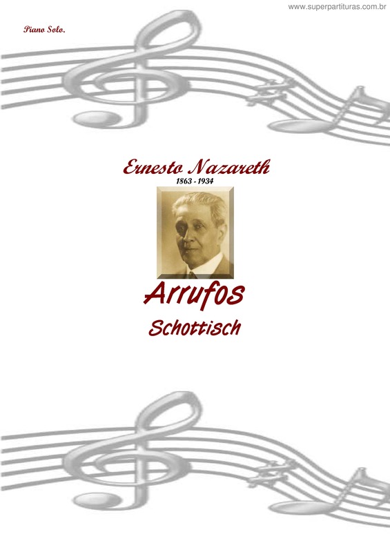 Partitura da música Arrufos v.5