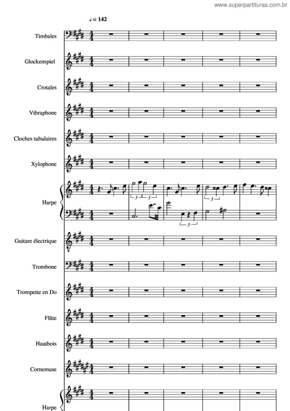 Partitura da música Artemis Contemplant L`Univers Dans L`Oeil De  Pan