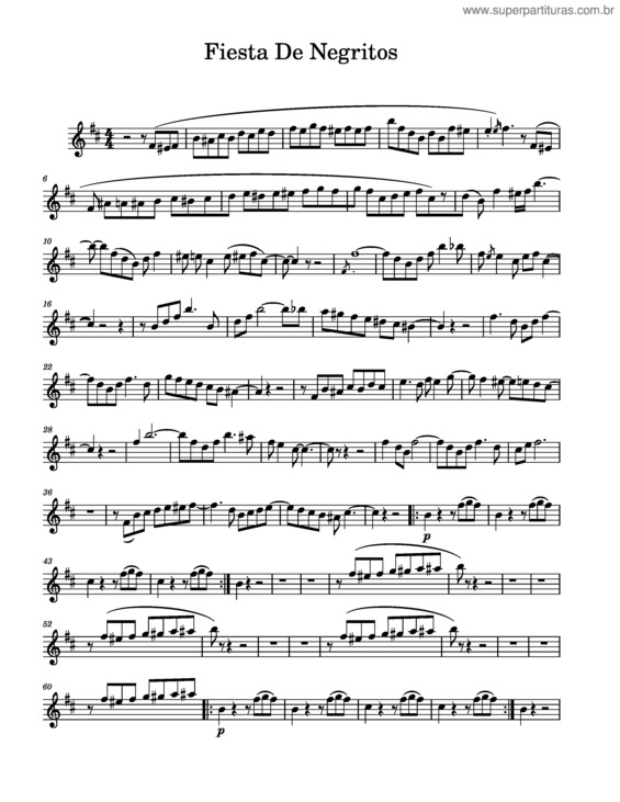 Partitura da música Atlántico v.11