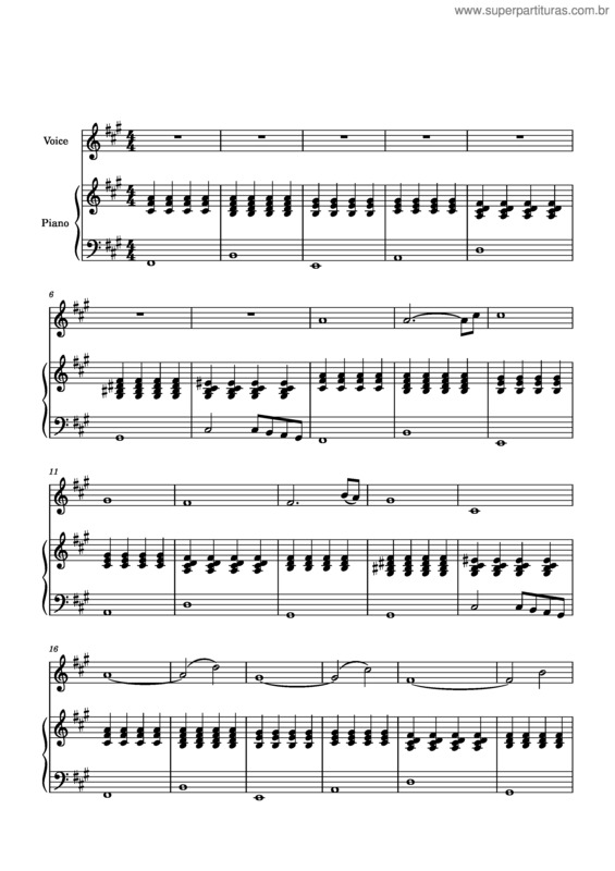 Partitura da música Ave Maria  – Giulio Caccini Be3b828e10f458268069d1edd25c213a0656e753
