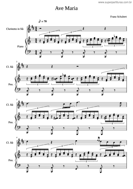 Partitura da música Ave Maria, D.839 – Franz Schubert Ave_Maria