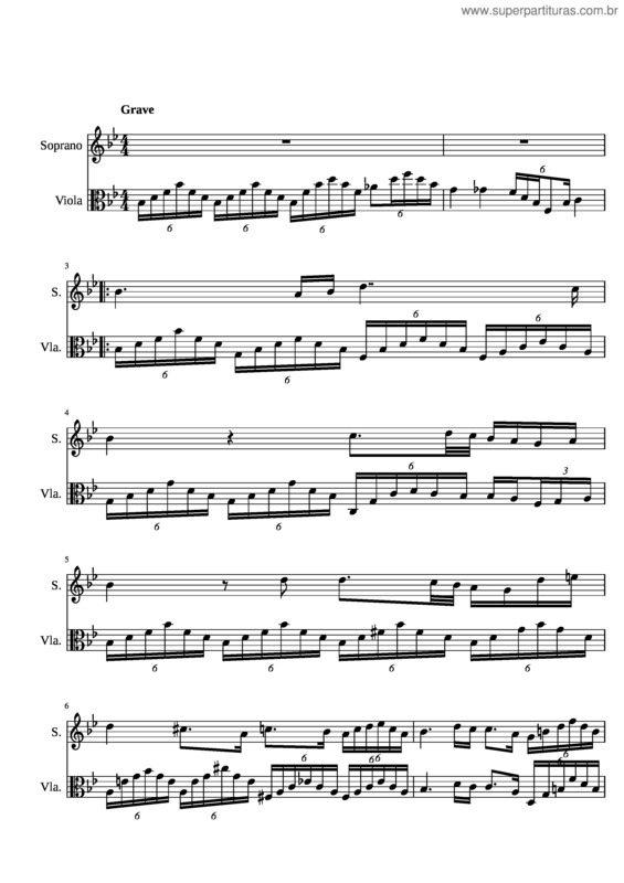 Partitura da música Ave Maria, D.839 – Franz Schubert v.13