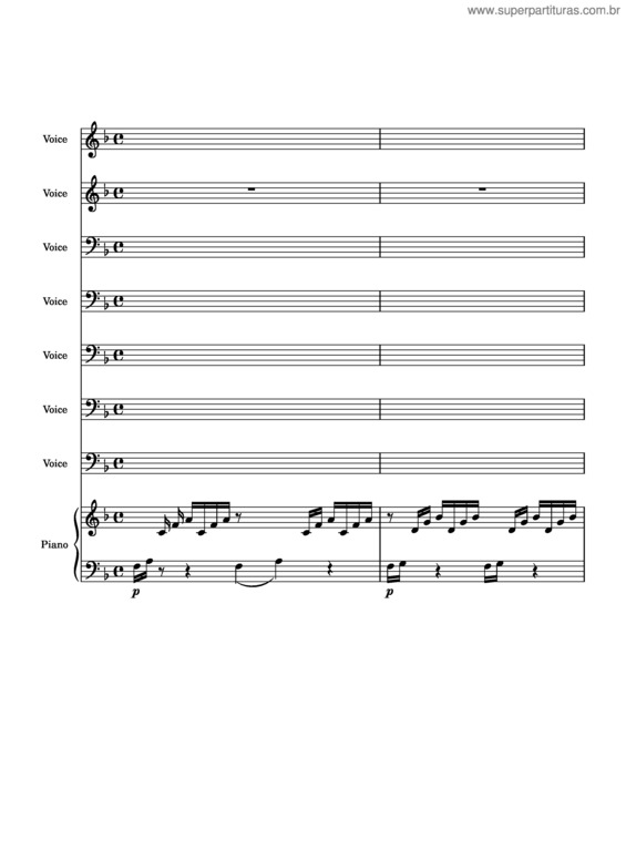 Partitura da música Ave Maria Bach – Johann Sebastian Bach Ave Maria Bach Gonoud