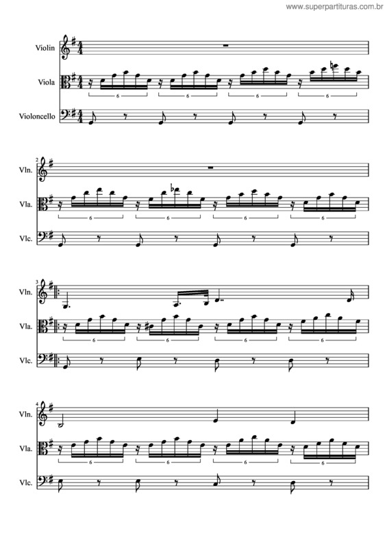 Partitura da música Ave Maria Revised