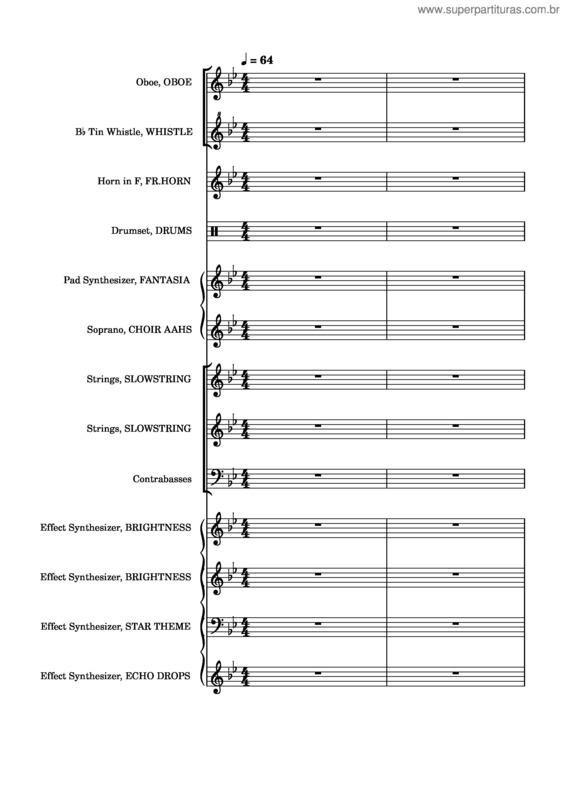 Partitura da música Ave–Maria v.213