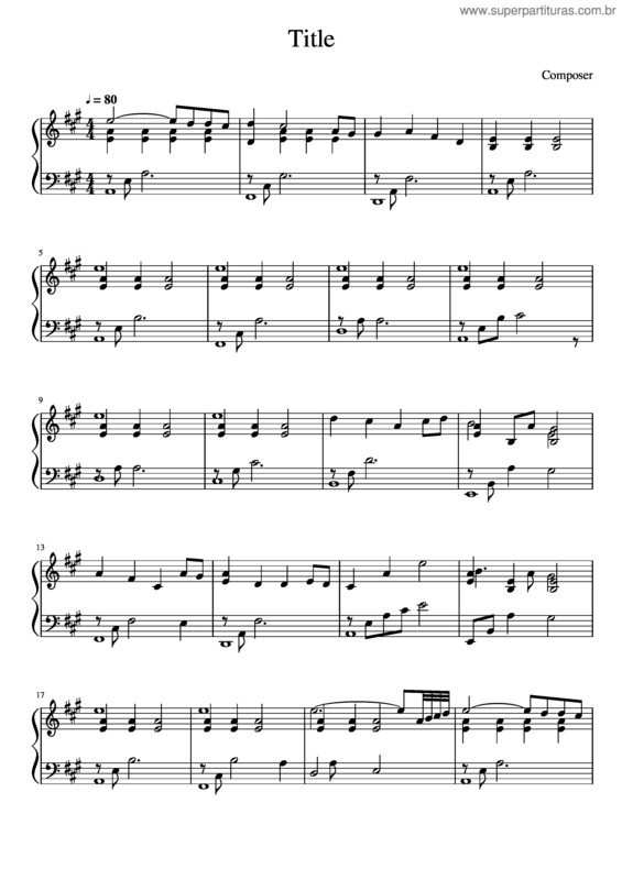 Partitura da música Ave Maria v.369