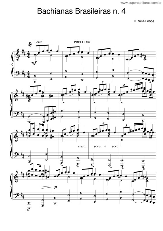 Partitura da música Bach Gammon v.2