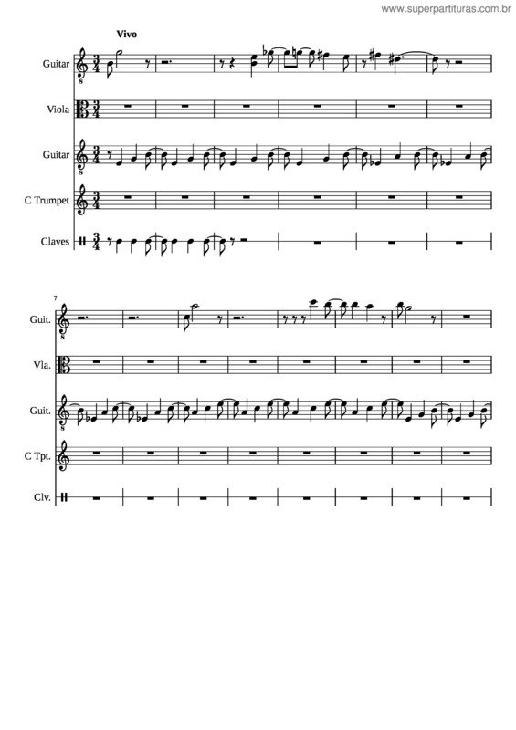 Partitura da música Baile De Los Muertos