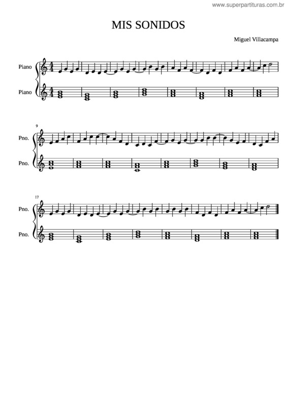 Partitura da música Baile De Peces